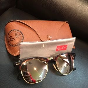 Final! RayBan Tortoise Copper Gradient Clubmasters